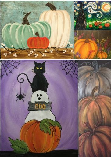 pumpkin class collage